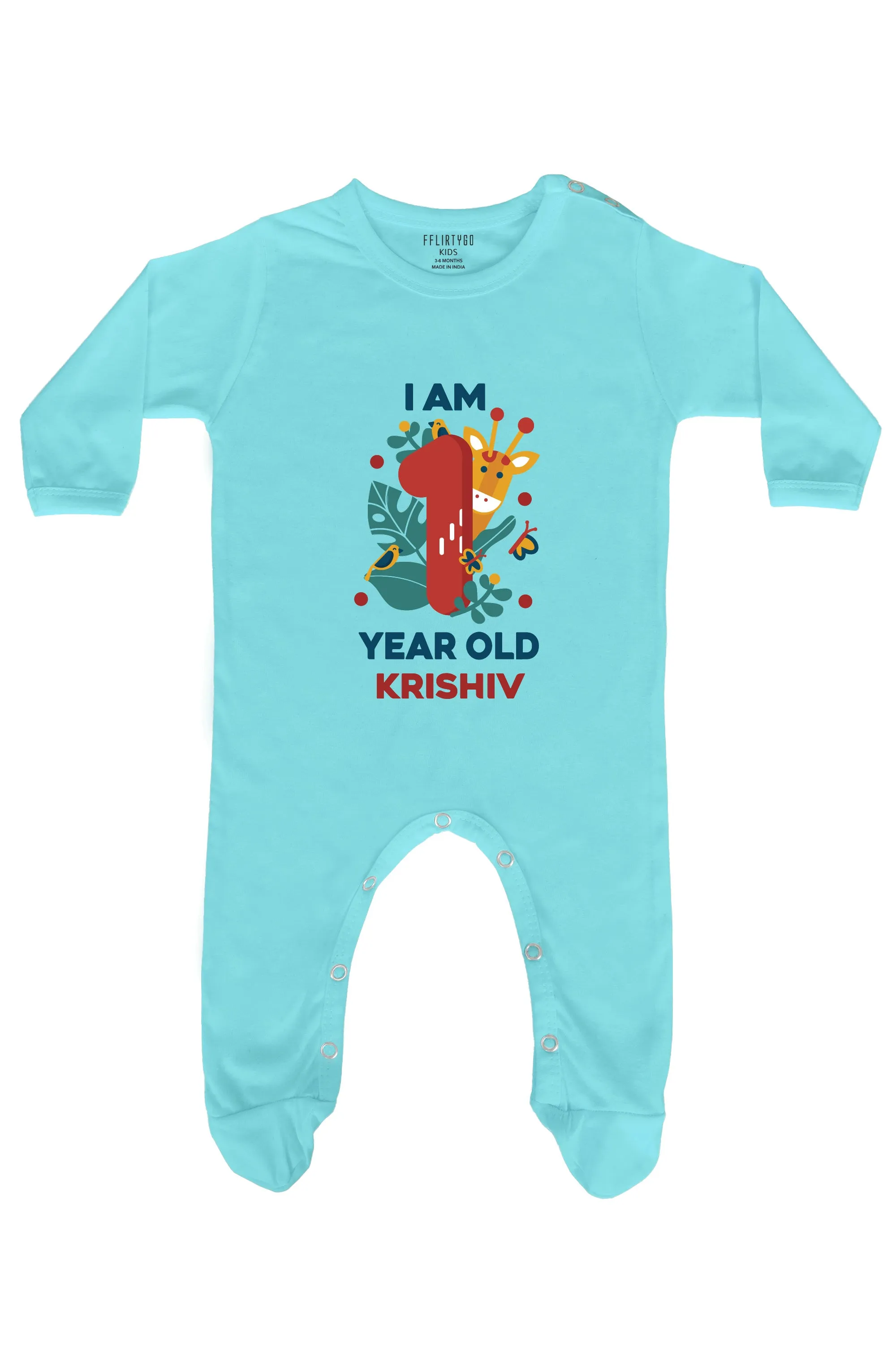 1 Year Birthday Baby Romper | Onesies w/ Custom Name