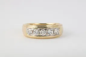 14k Yellow Gold 1.97tcw Diamond Ring Size 9.75 (9.68g.)