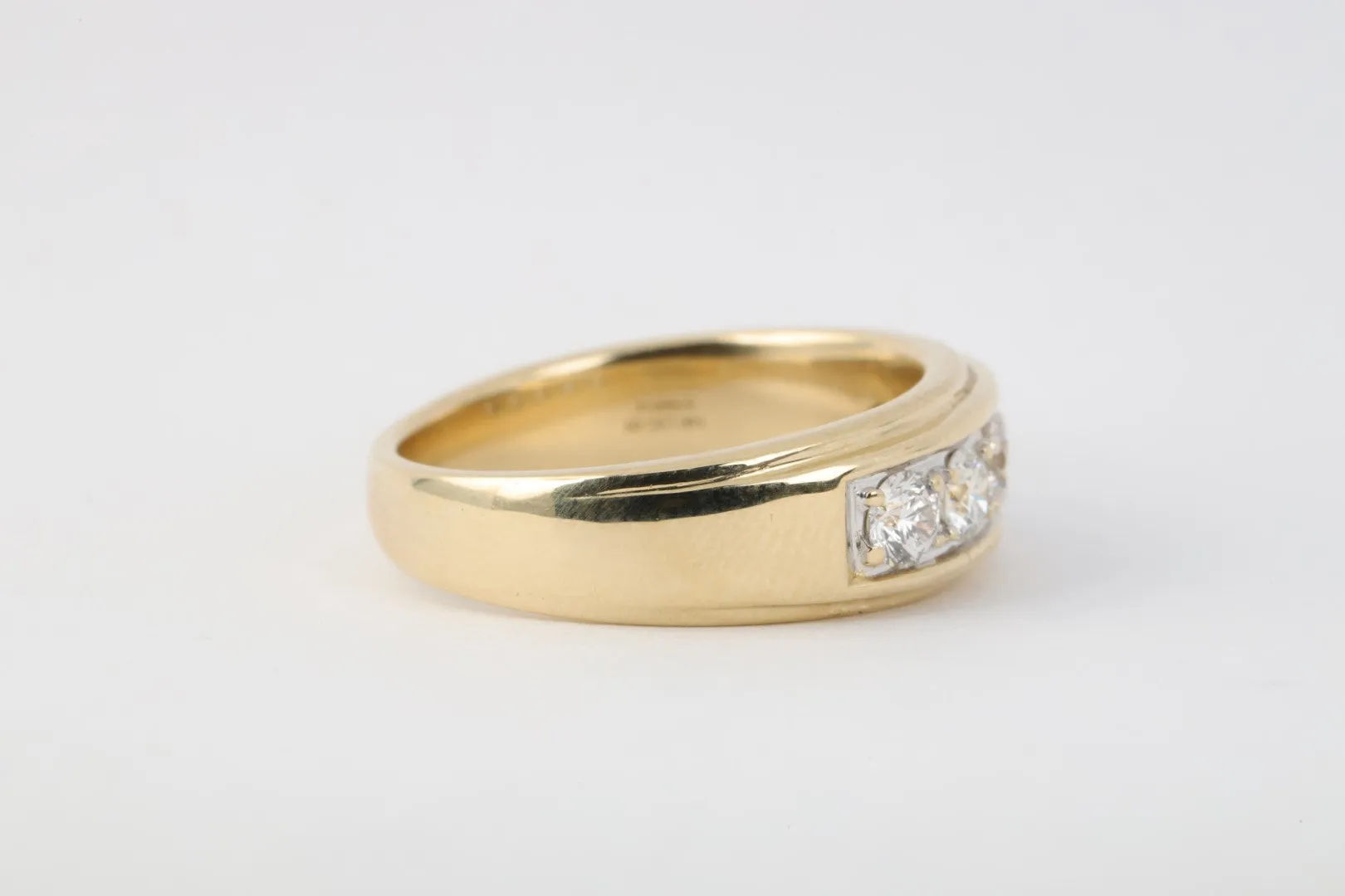 14k Yellow Gold 1.97tcw Diamond Ring Size 9.75 (9.68g.)