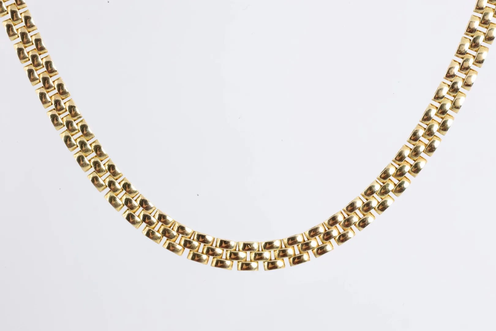 16" 18k Yellow Gold Watch Chain (26.38g.)