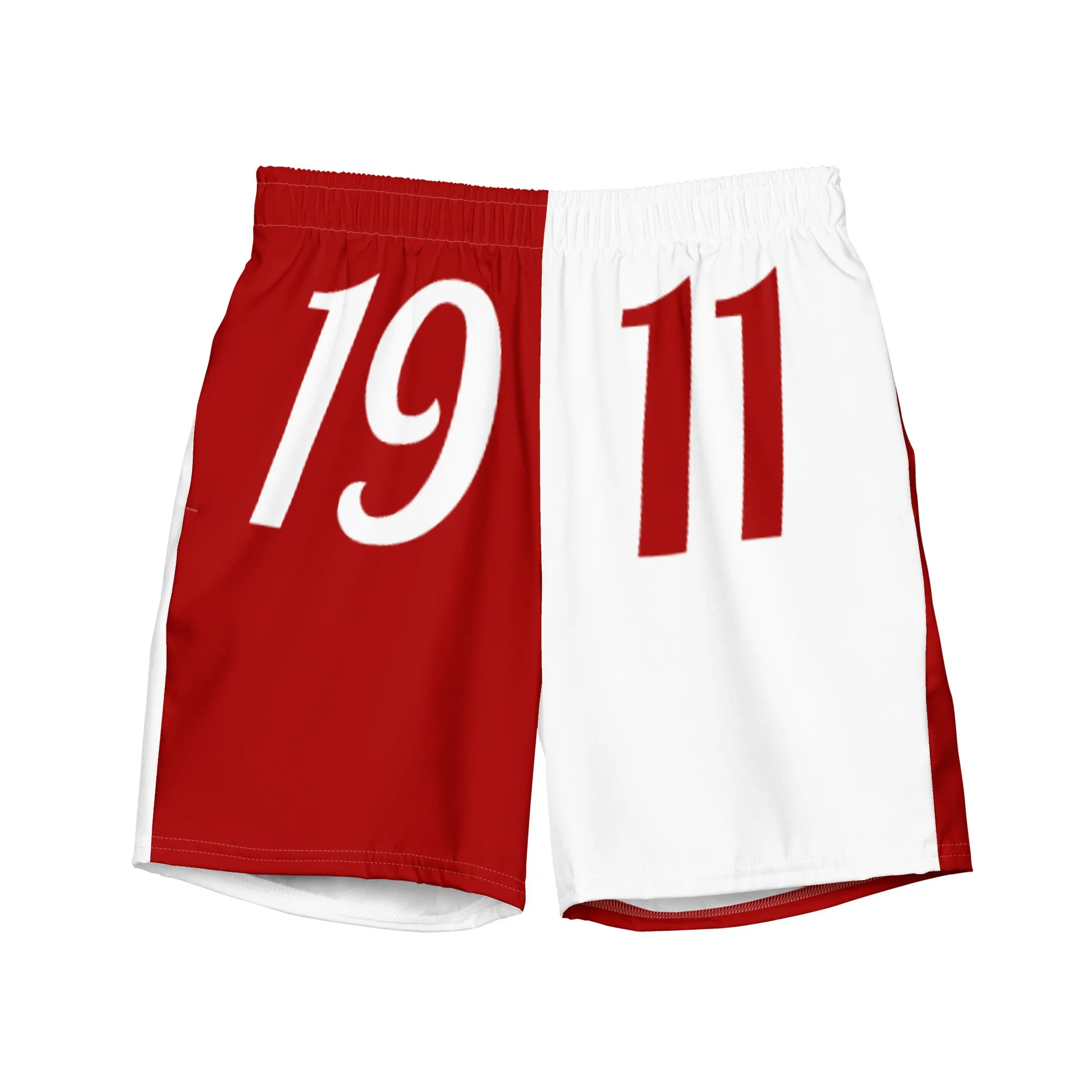 2-Toned Nupe 1911 Swim Trunks