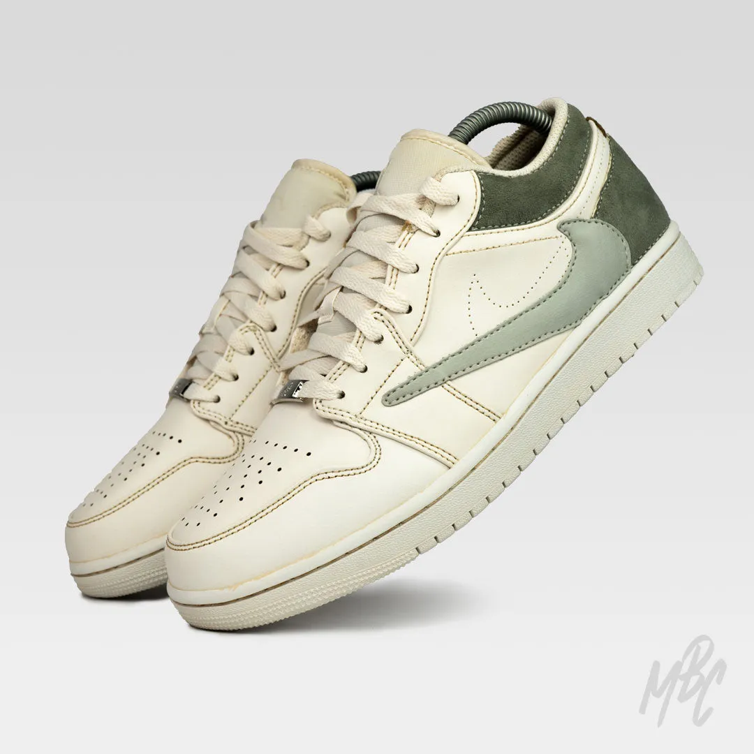 Aged Olive Reverse Swoosh - Jordan 1 Low | UK 8