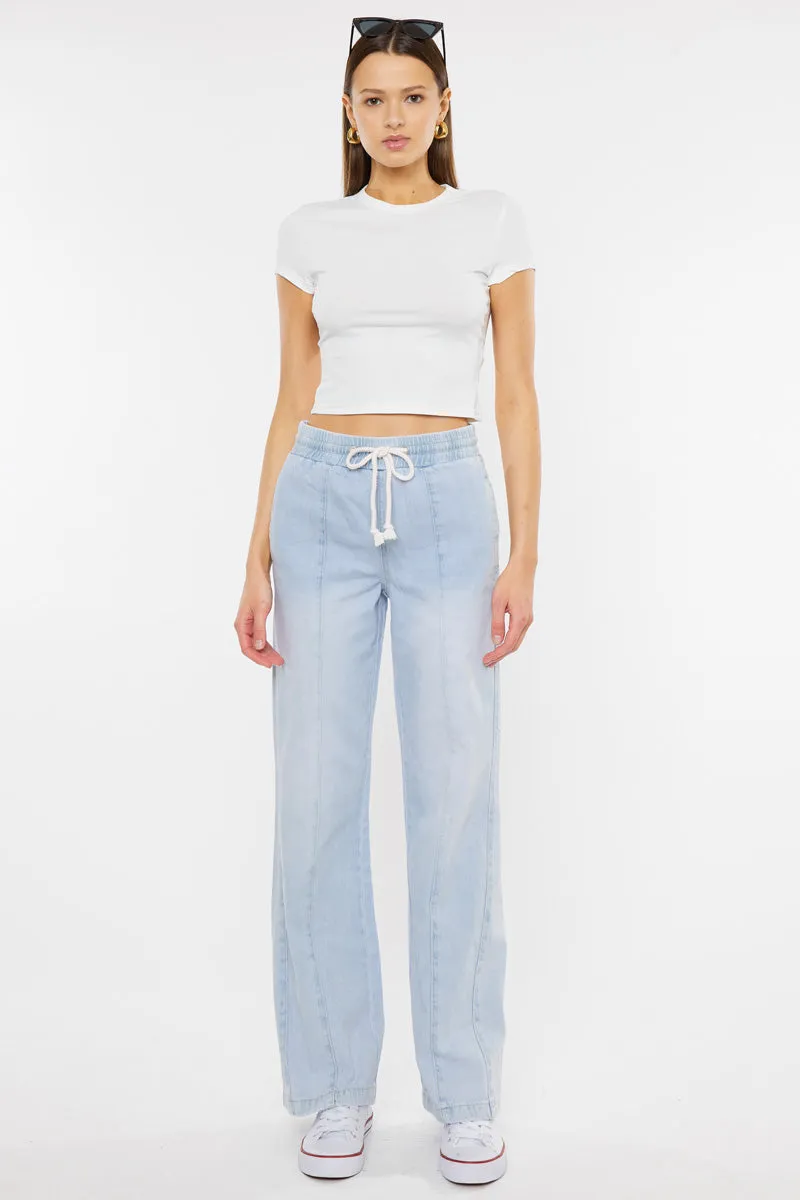 Alina Ultra High Rise Wide Leg Jeans