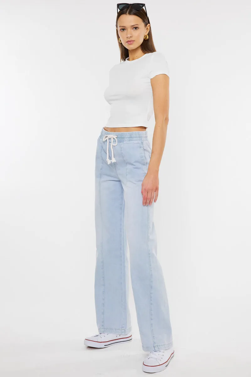 Alina Ultra High Rise Wide Leg Jeans