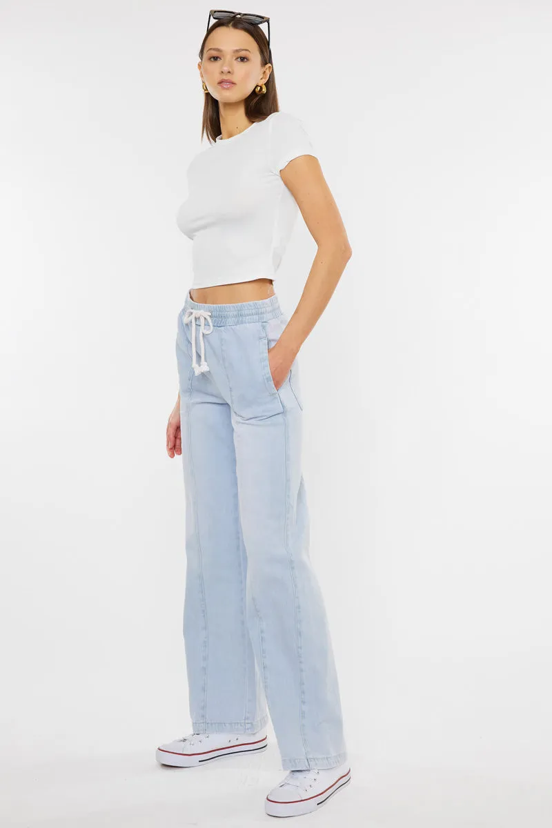 Alina Ultra High Rise Wide Leg Jeans