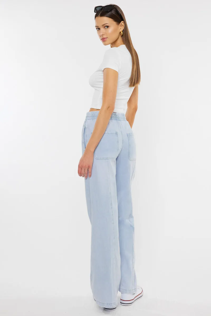 Alina Ultra High Rise Wide Leg Jeans