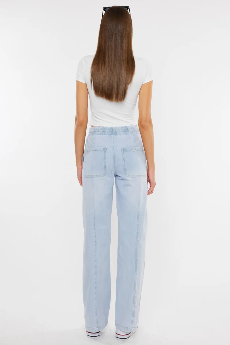 Alina Ultra High Rise Wide Leg Jeans