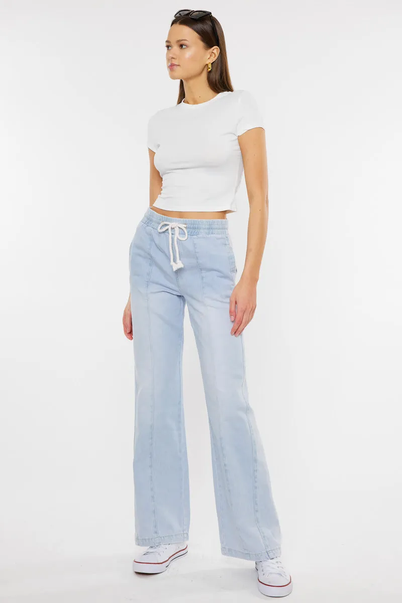 Alina Ultra High Rise Wide Leg Jeans