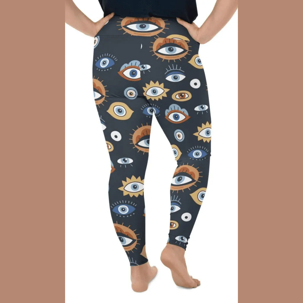 All Eyes On Me Plus Size Leggings