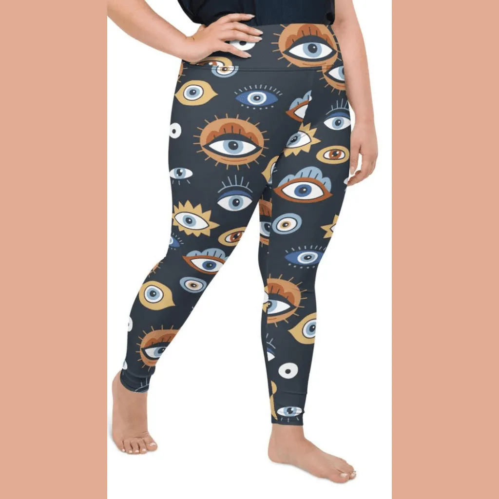 All Eyes On Me Plus Size Leggings