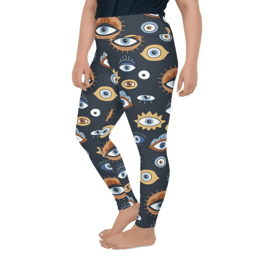 All Eyes On Me Plus Size Leggings