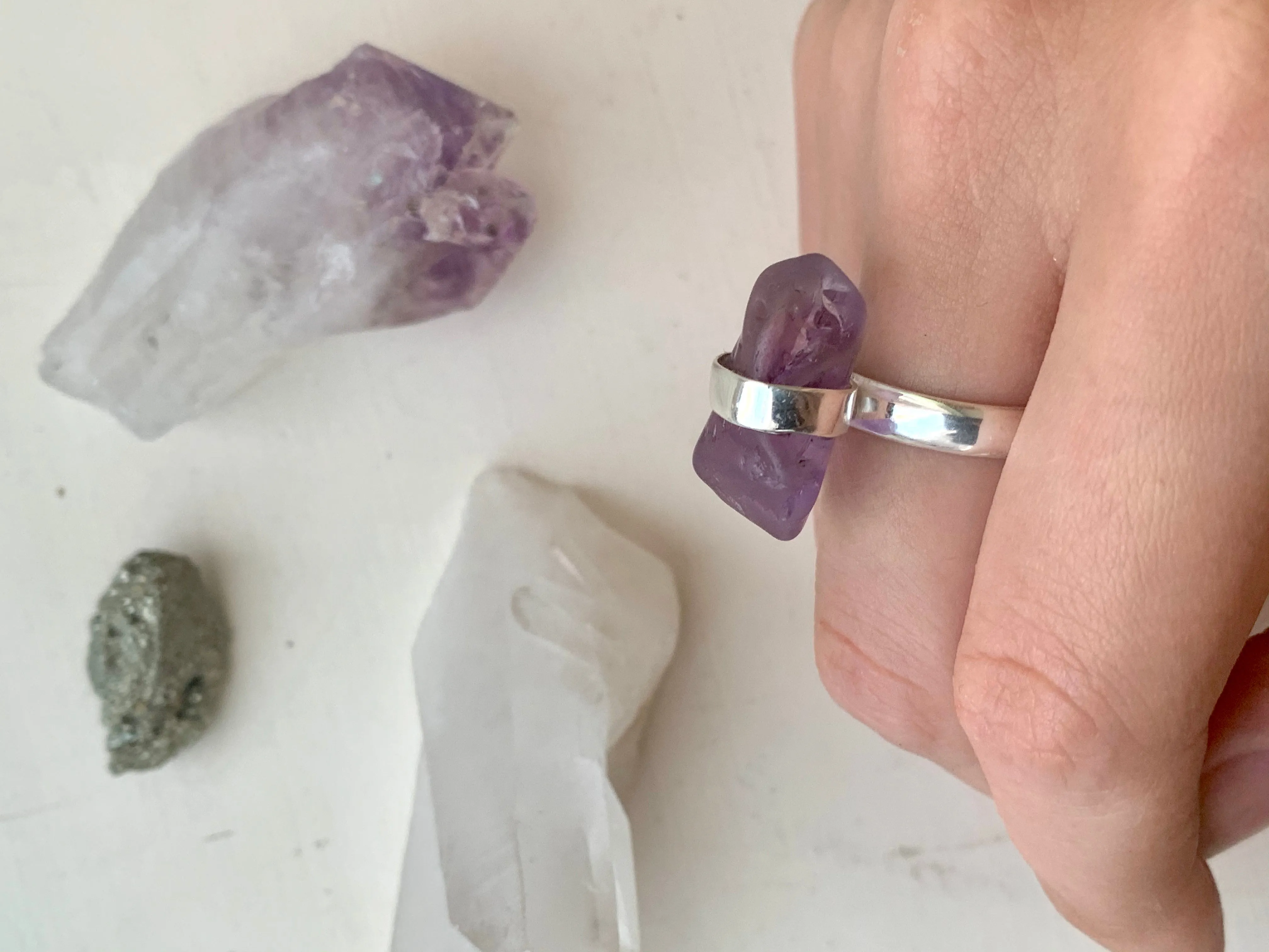 Amethyst Katla Ring (US 7)