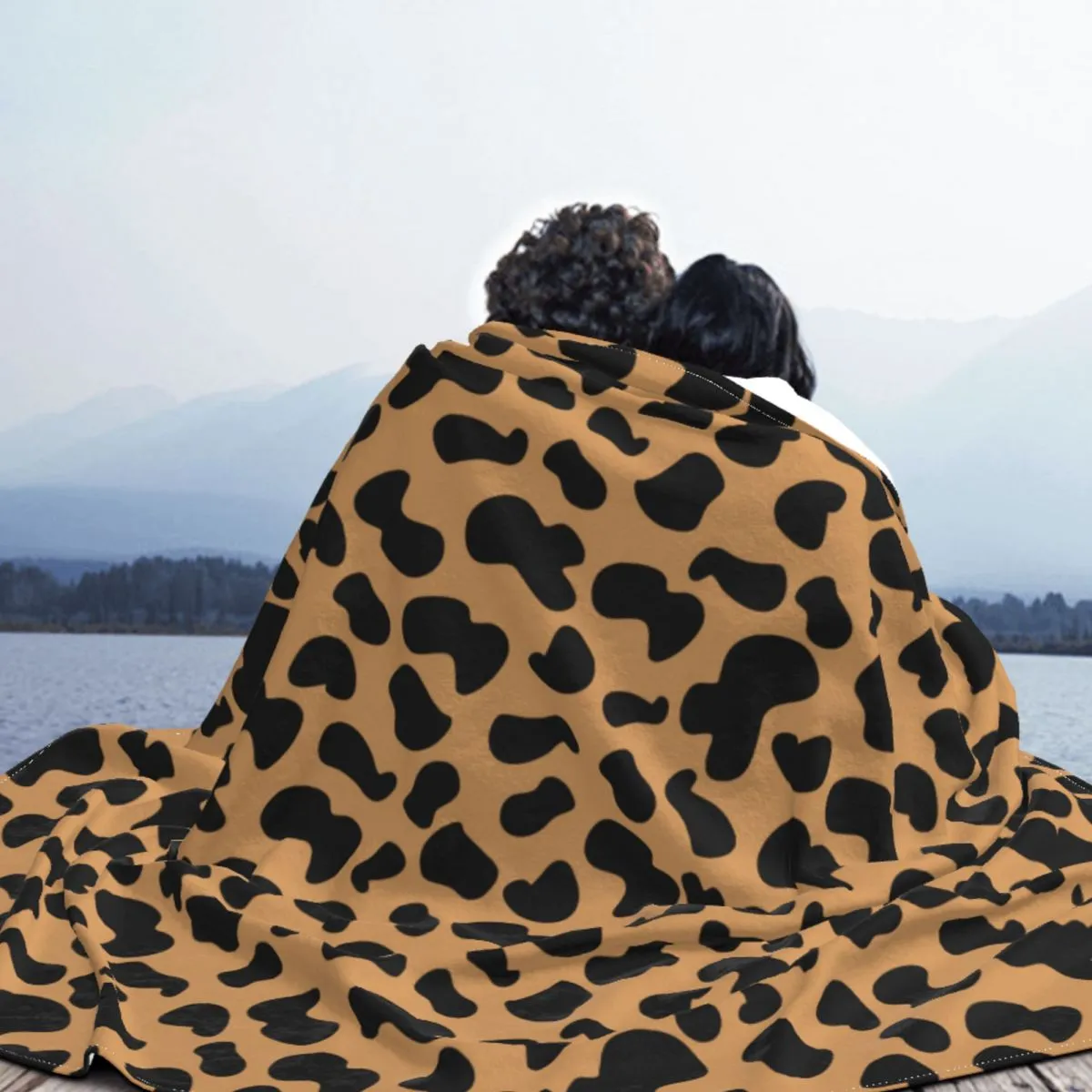 Animal Skin Texture Ultra-Soft Leopard Print Blankets