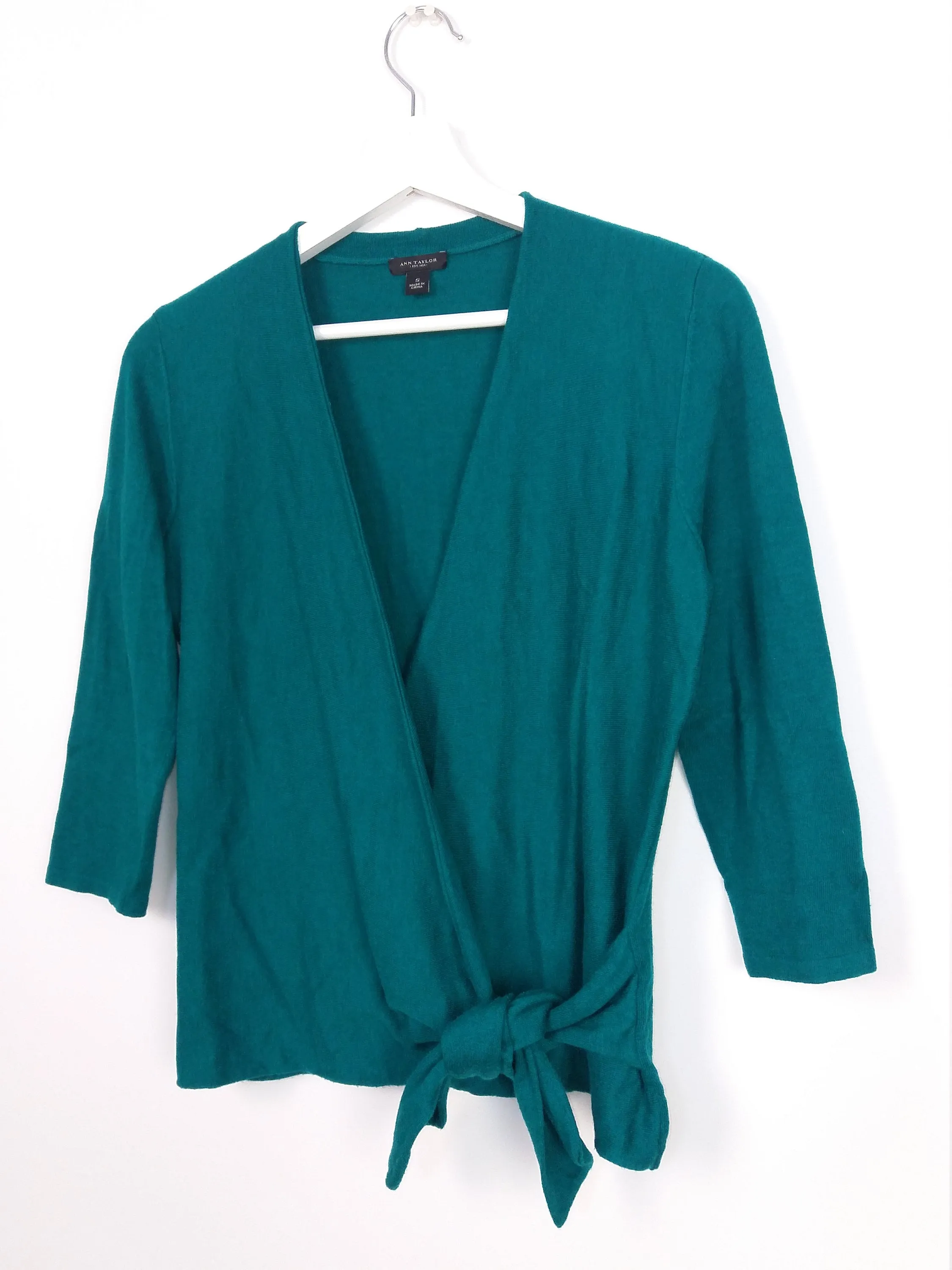 ANN TAYLOR Wrap Blouse Cardigan