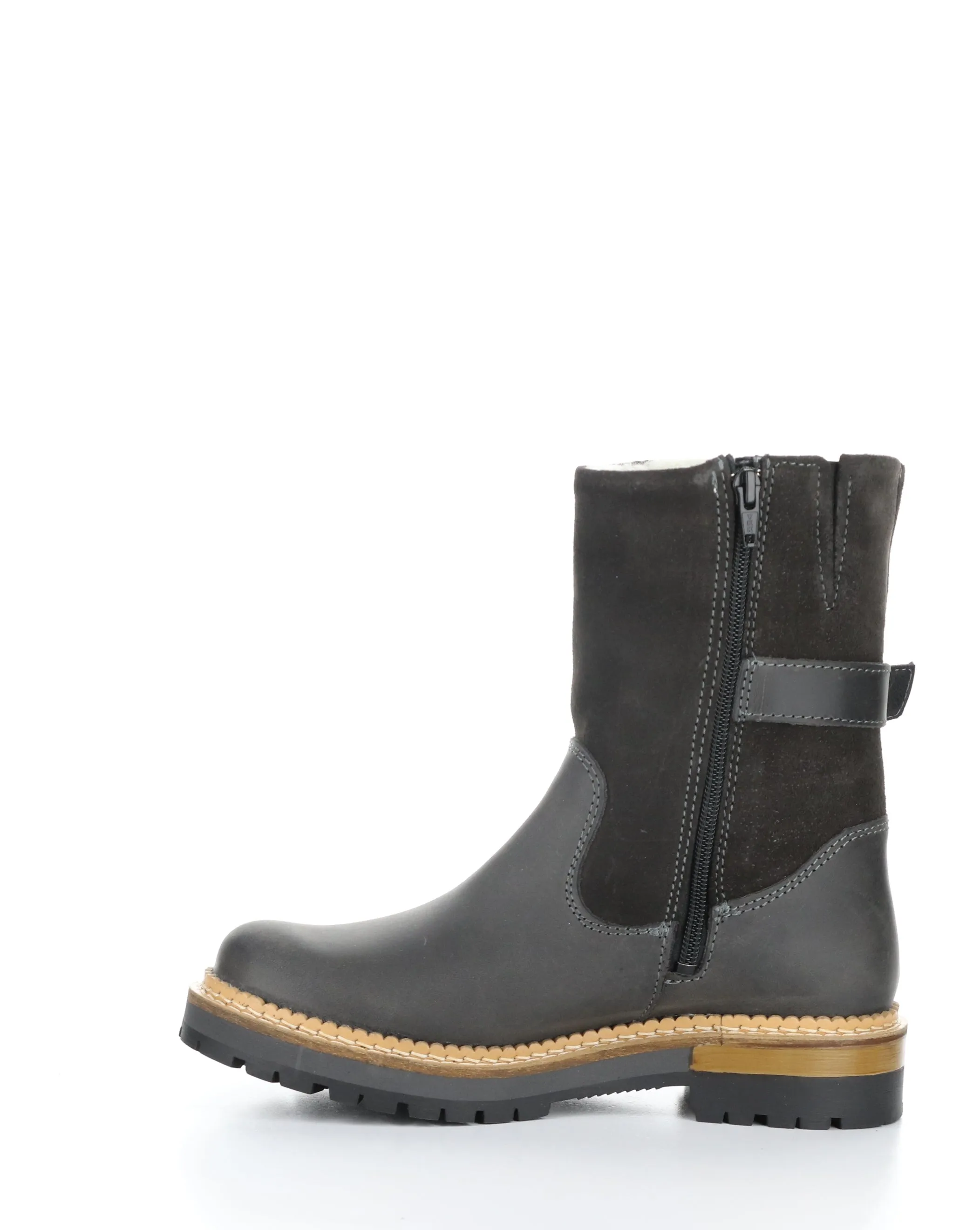 ANNEX GREY Round Toe Boots