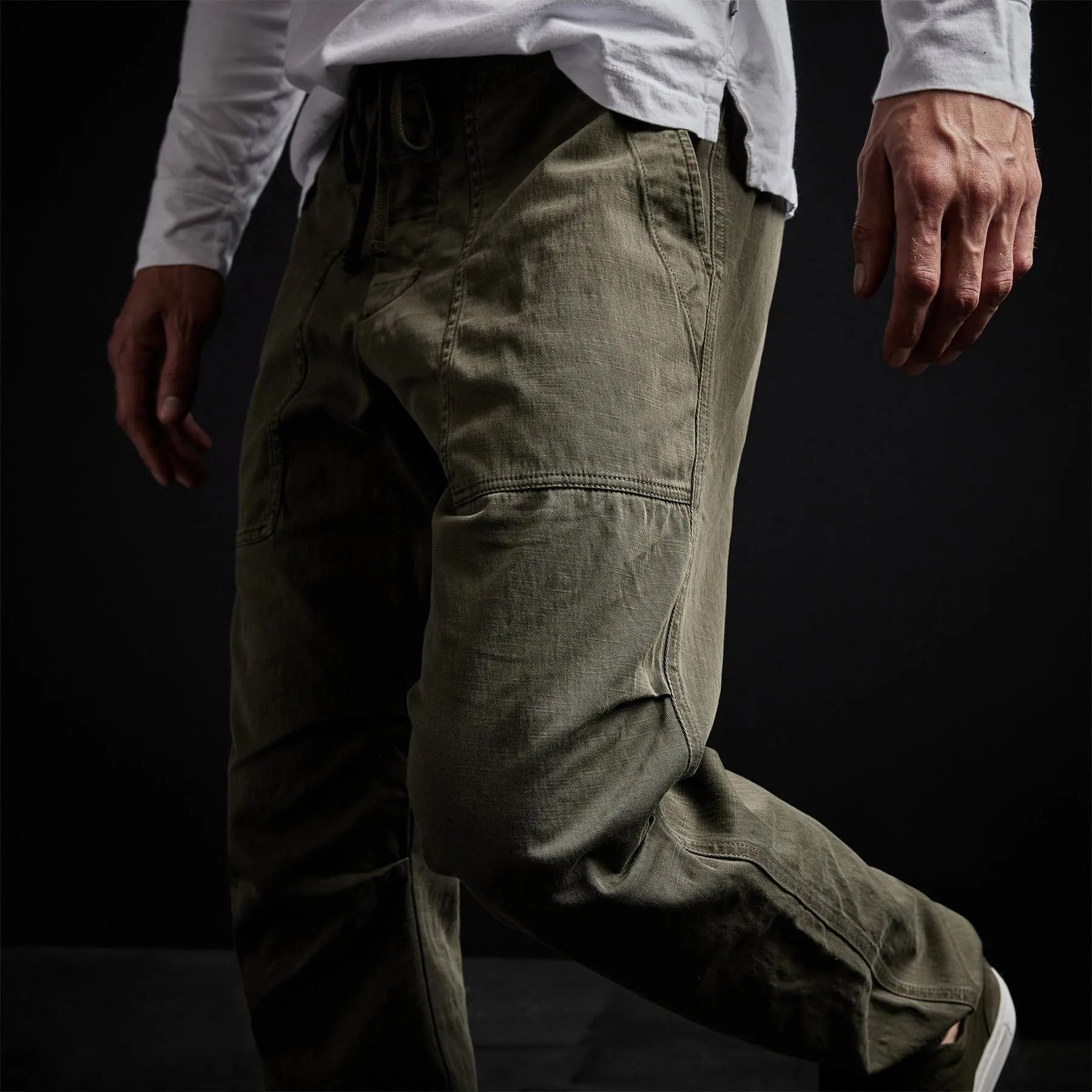 Army Cotton Slub Utility Pant - Hunter Pigment