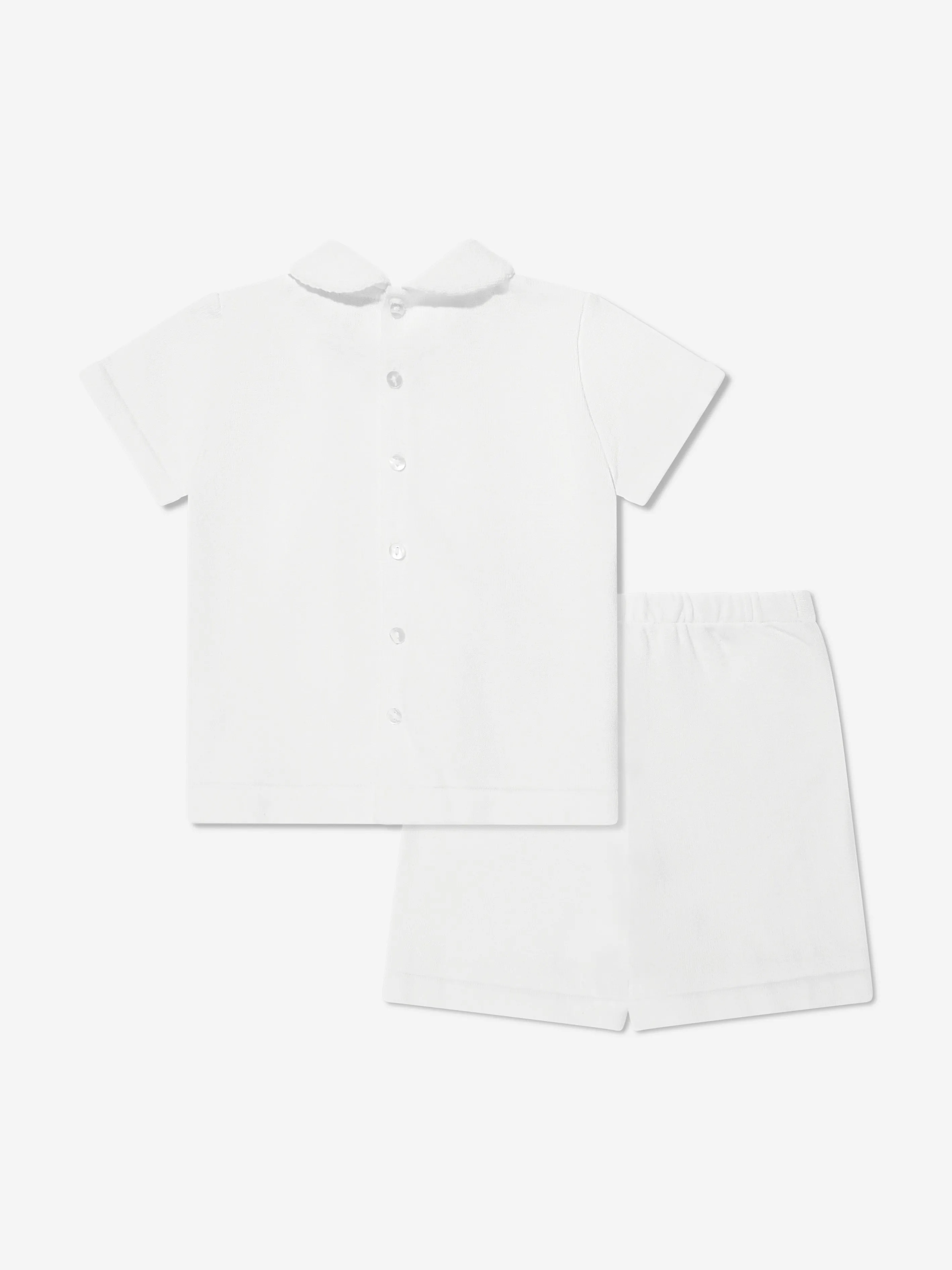 Baby Boys 2 Piece Set in White