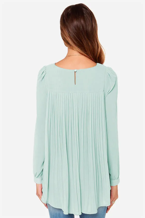 Back Pleated Blouse