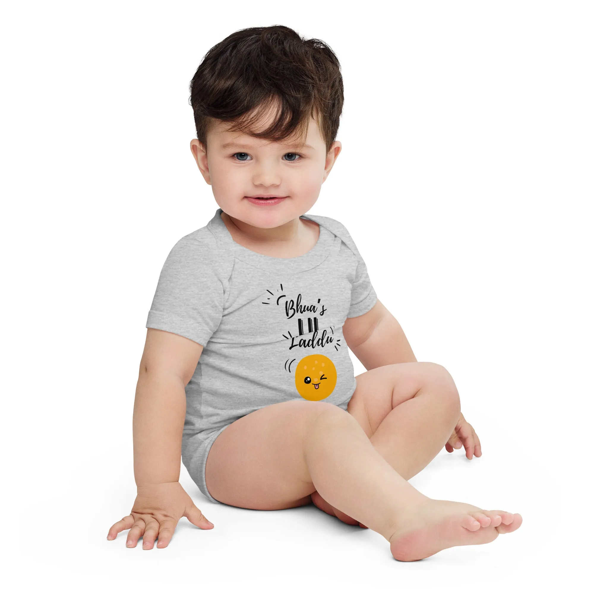 Bhua Little Laddu Baby Onesies