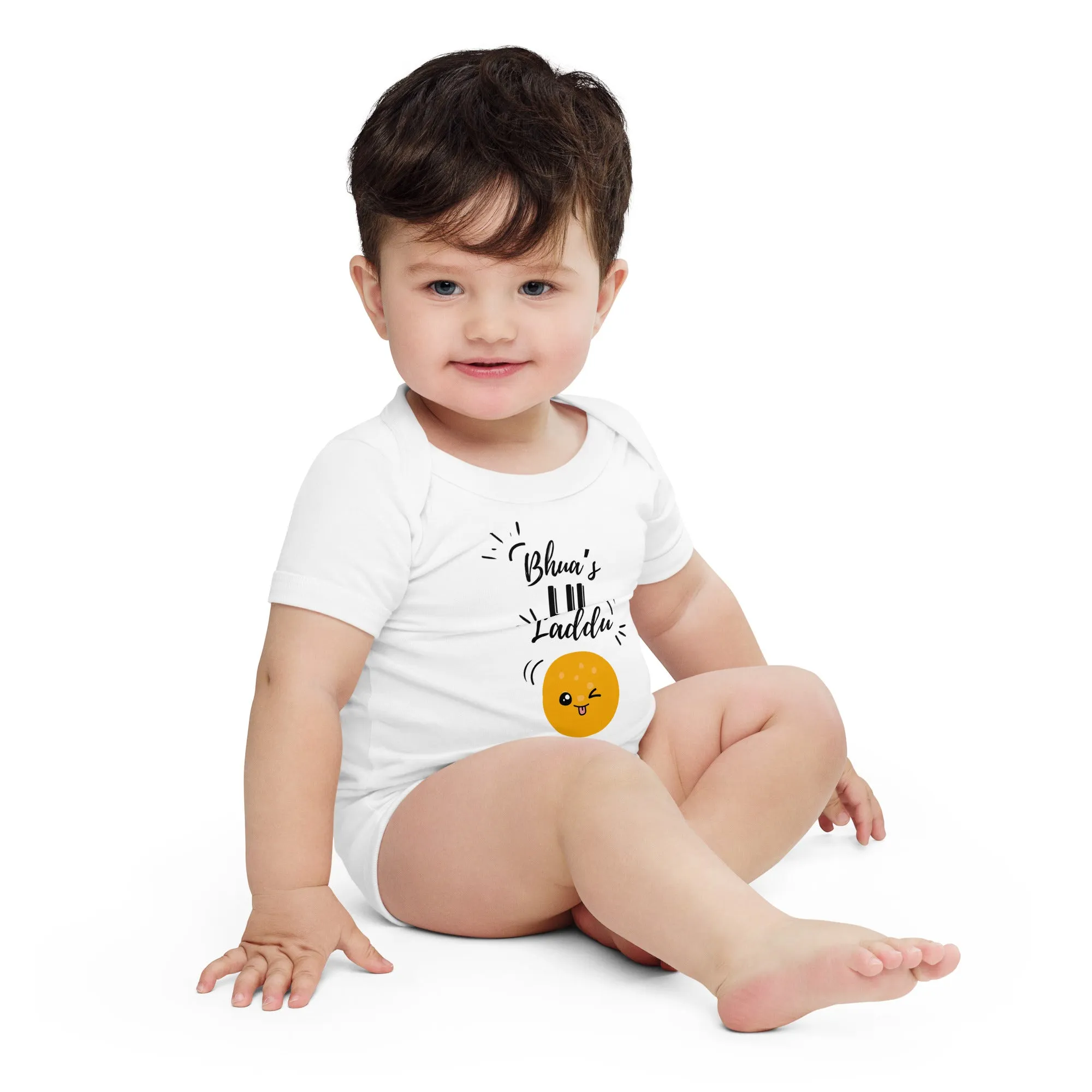 Bhua Little Laddu Baby Onesies