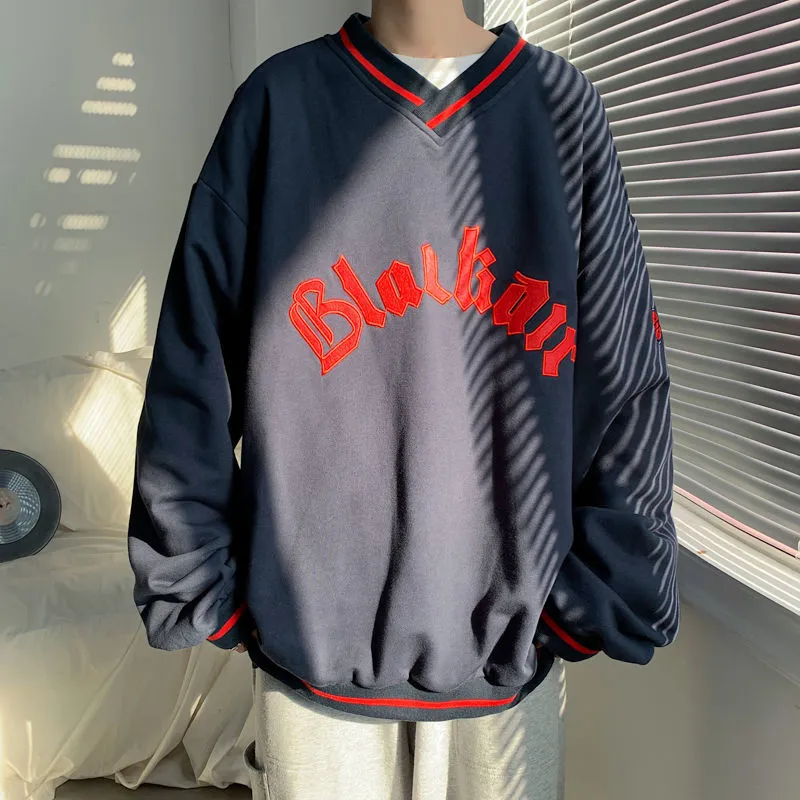 Blackair Sweatshirt With V-Neck