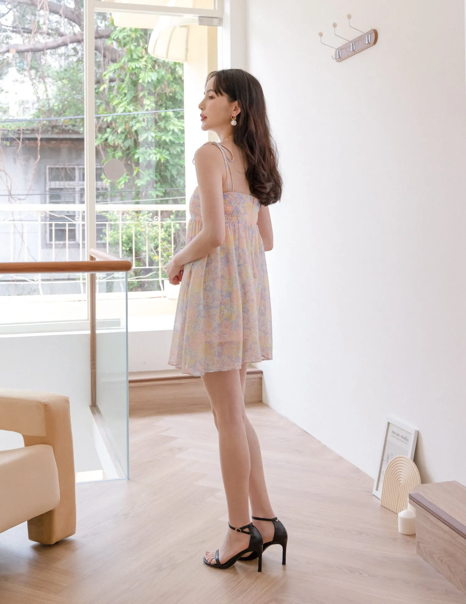 Bridget Dress in Pastel Bloom