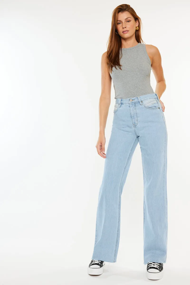 Brisa Ultra High Rise 90's Flare Jeans