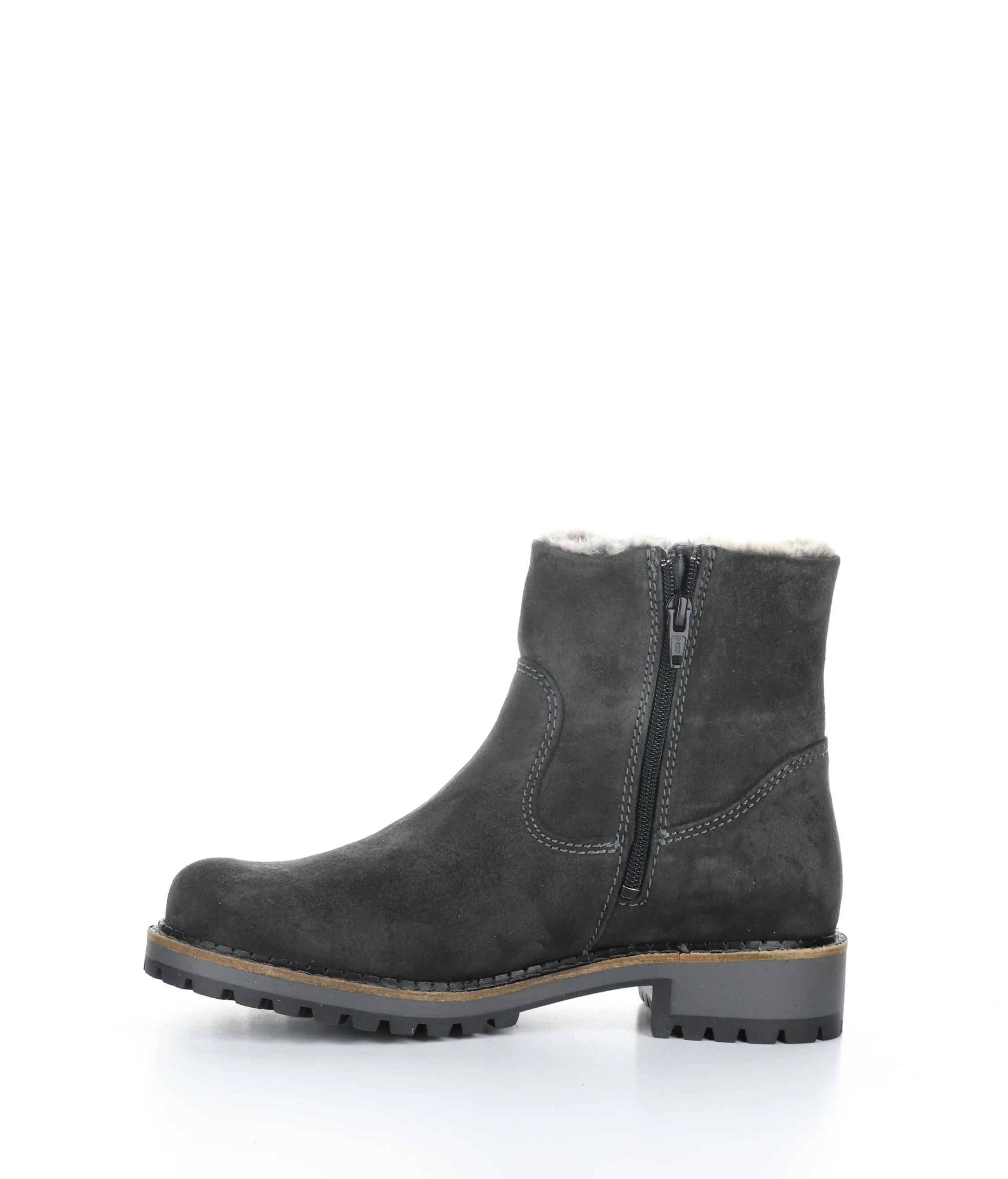 CALIB GREY Round Toe Boots