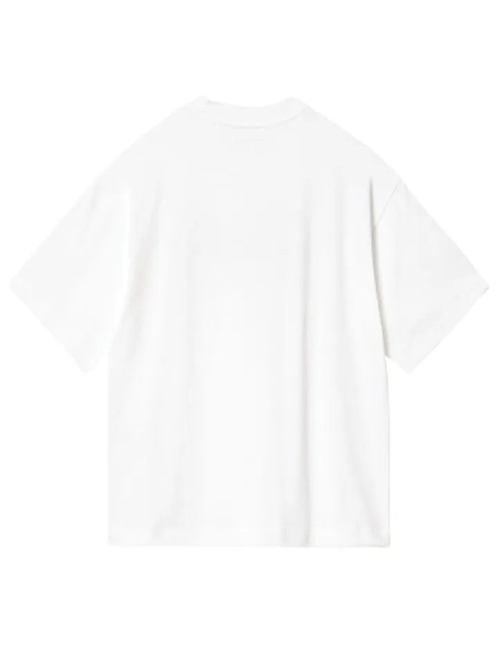 Carhartt WIP Womens S/S Palm Script T-Shirt White