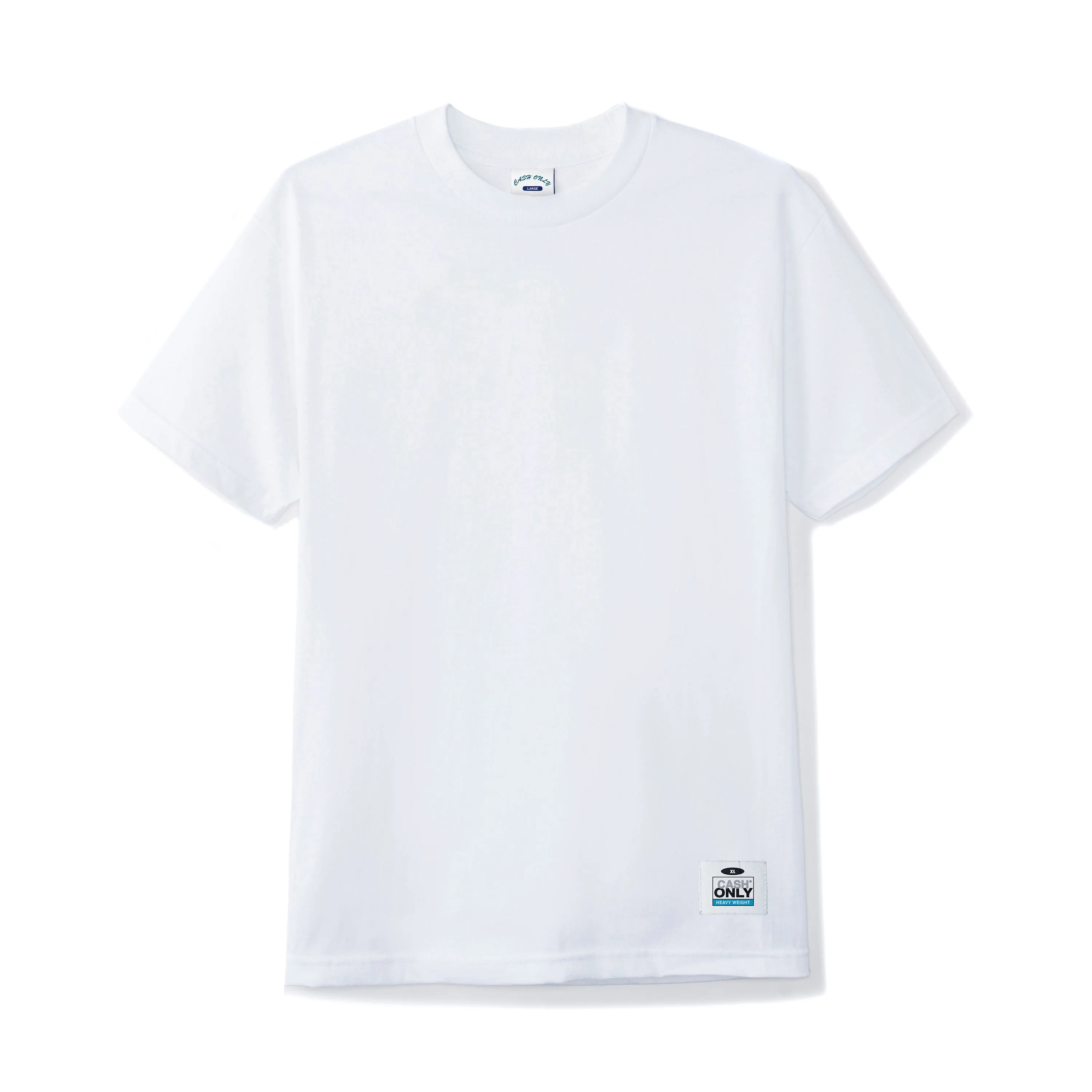 Cash Only Ultra Heavy-Weight Tee White