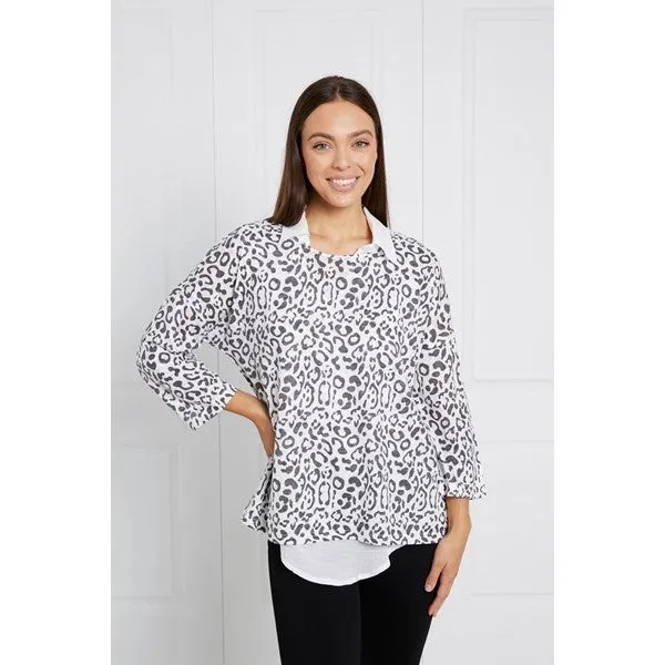 CLANCY DOUBLE LAYERED TOP