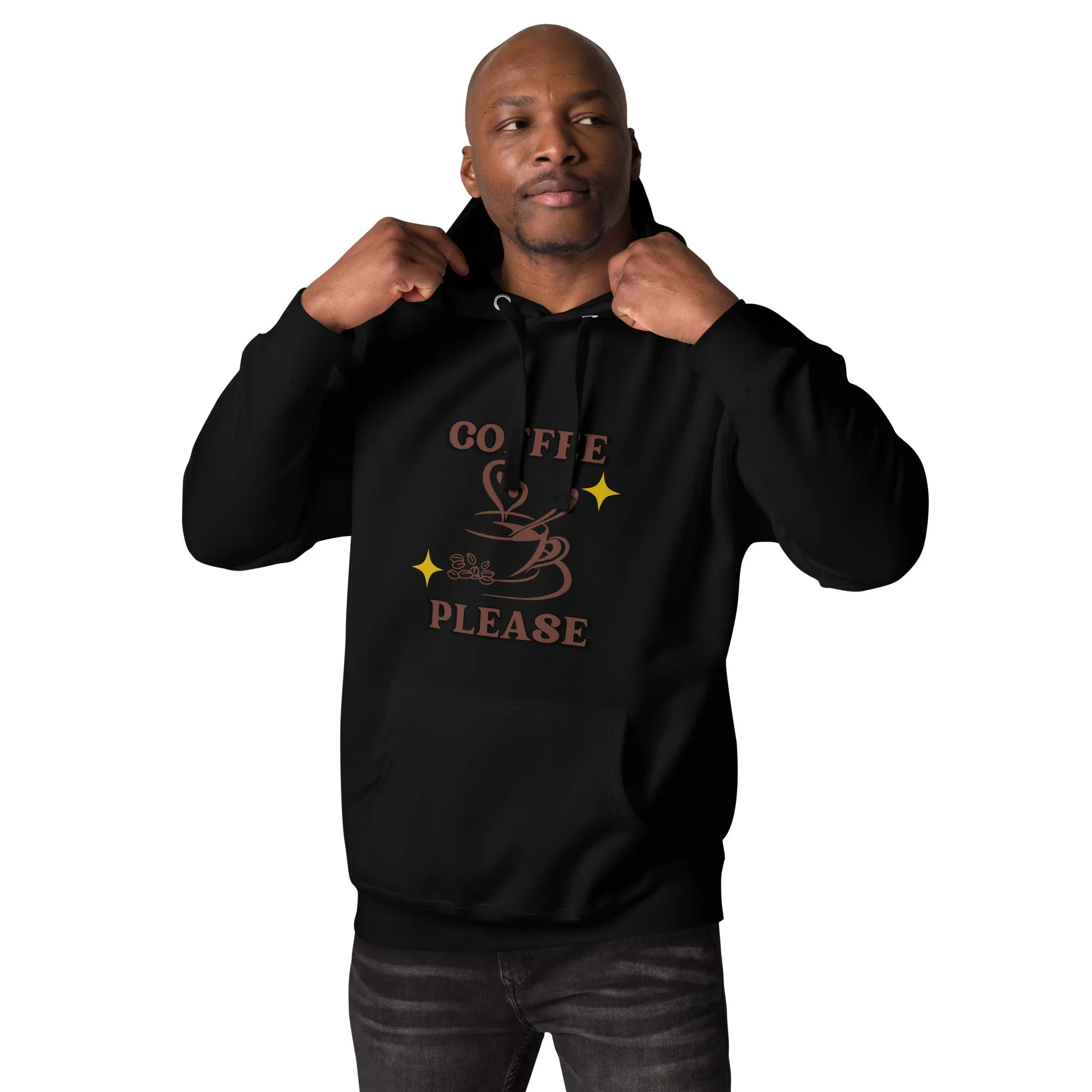 Coffee Please Men's Hoodie