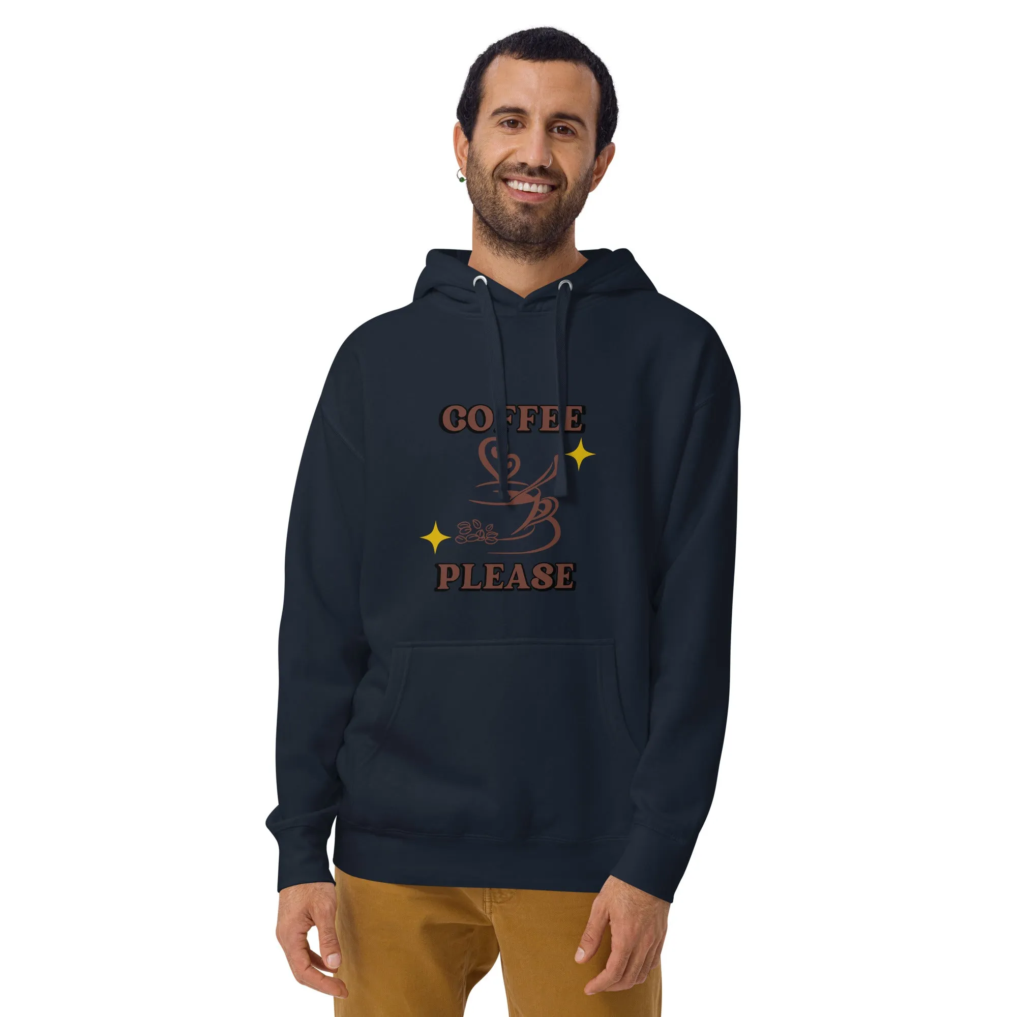 Coffee Please Men's Hoodie