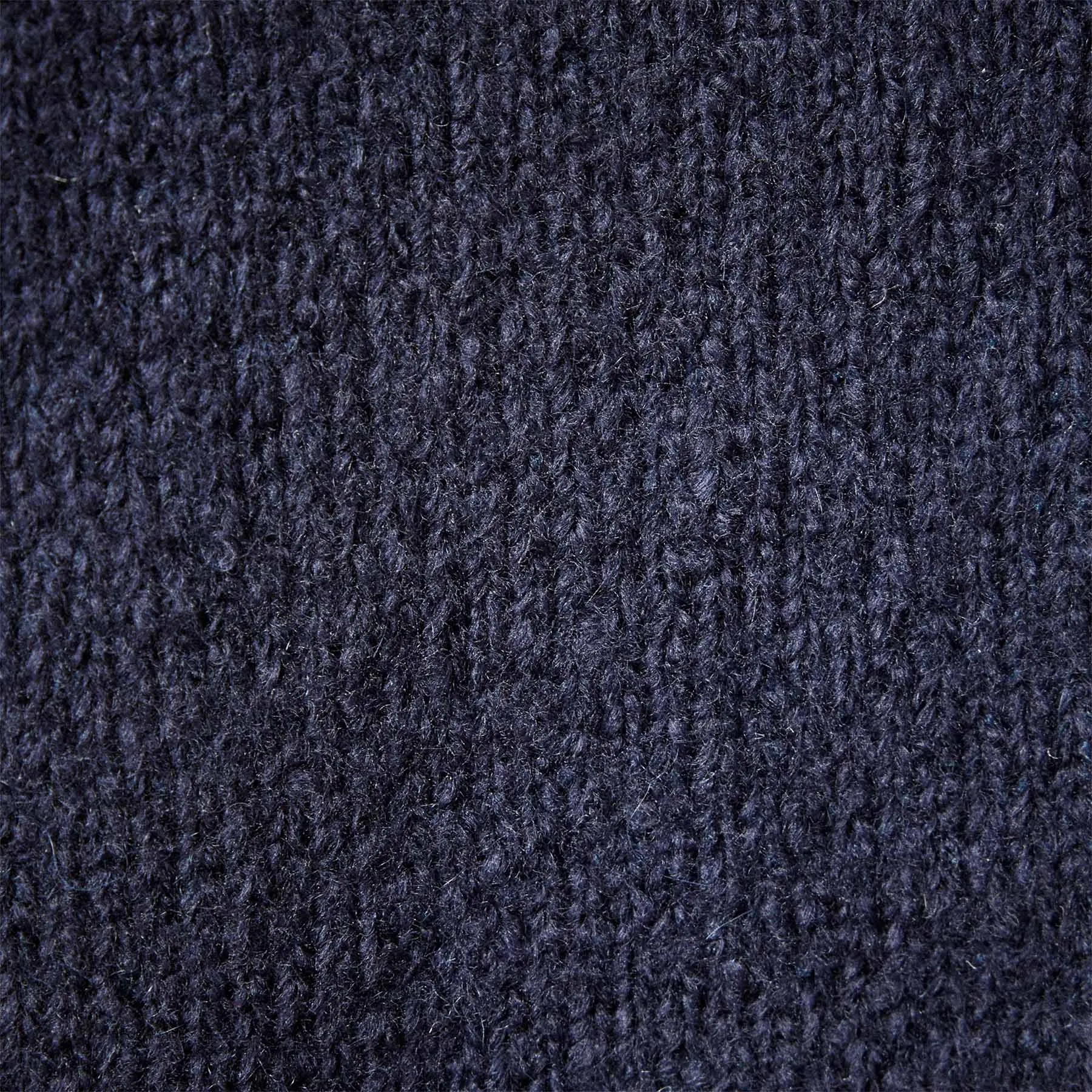 Cotton Cashmere Blend Cardigan - Navy