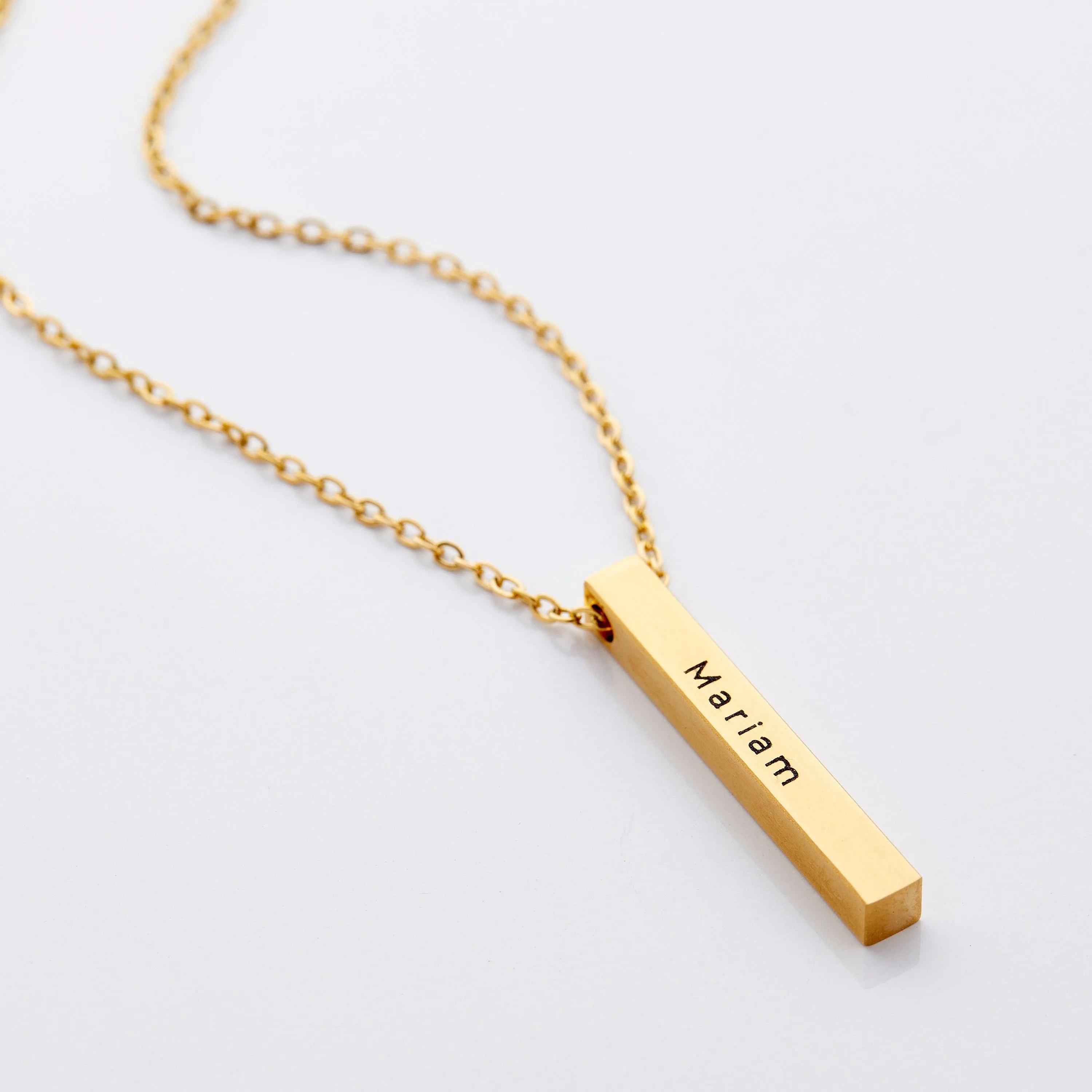 Custom Bar Necklace | Girls & Boys