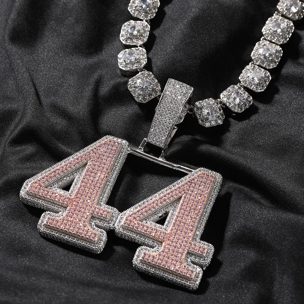 Custom Bold Letters/Number Pendant