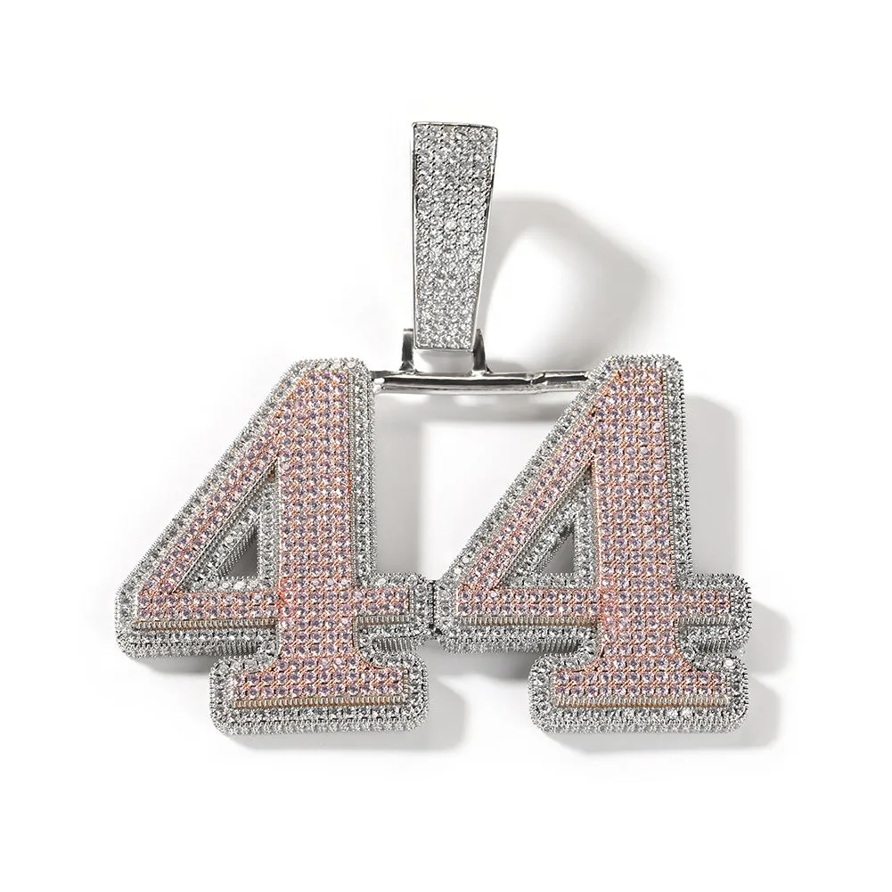 Custom Bold Letters/Number Pendant