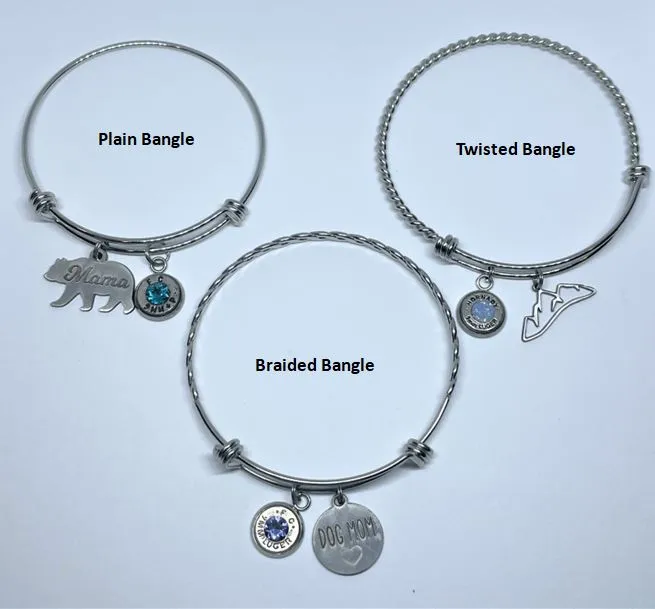 Custom foot , hand , or paw print Bracelet