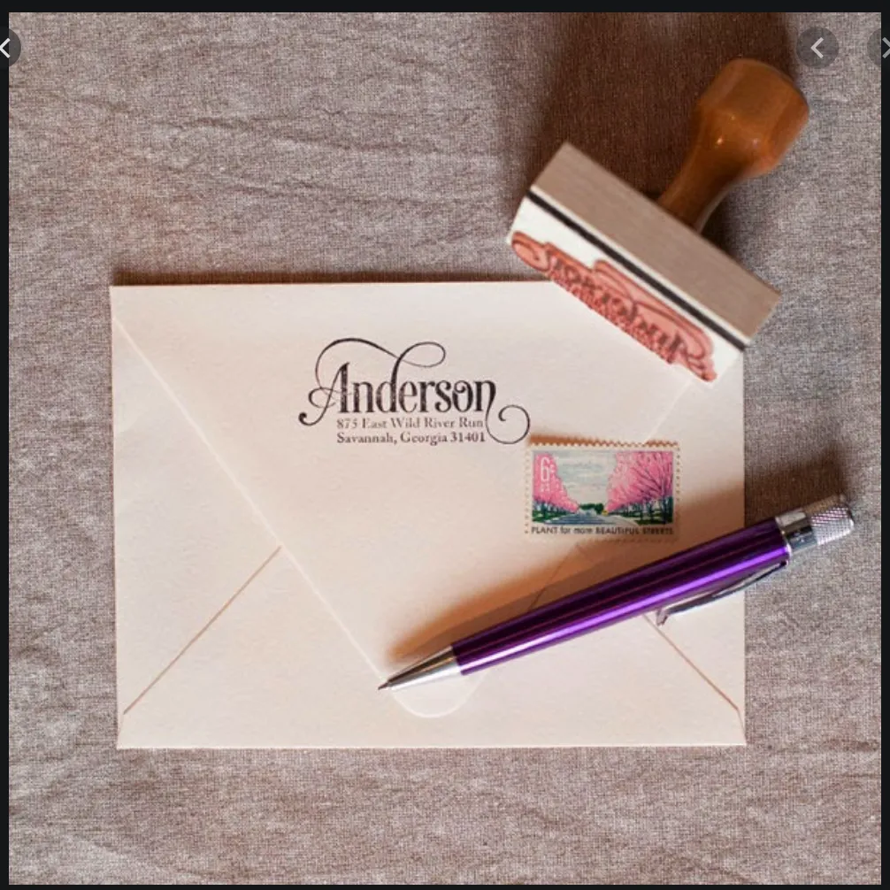 Custom Logo/Address Stamps