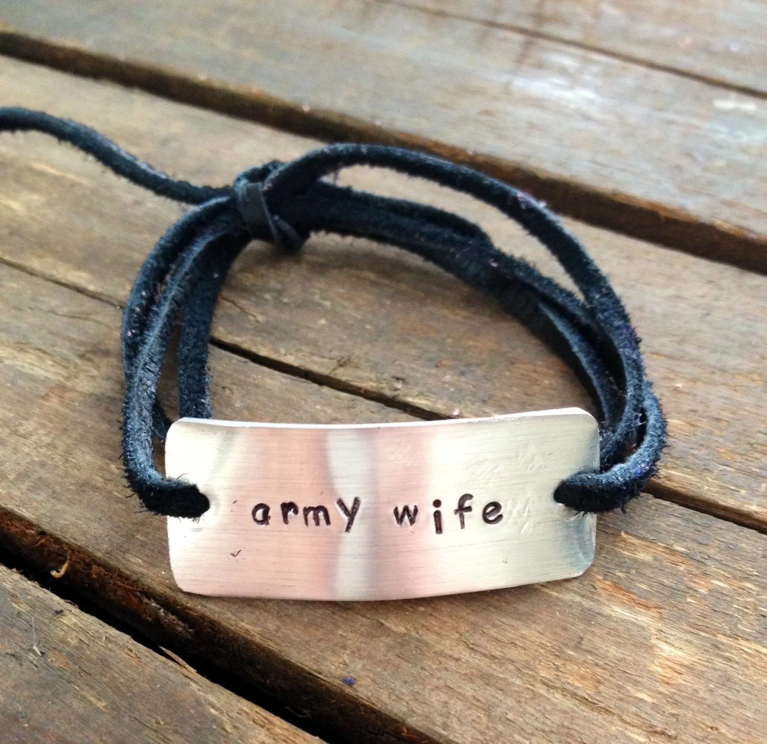 Custom Military Wrap Bracelet