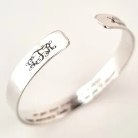 Custom Monogrammed Bracelet