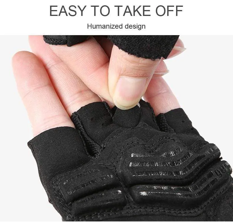 Cycling Gloves Half Finger Bike Gloves Shockproof Breathable GEL MTB Mountain Bicycle Gloves Men Sports Cycling Clothings