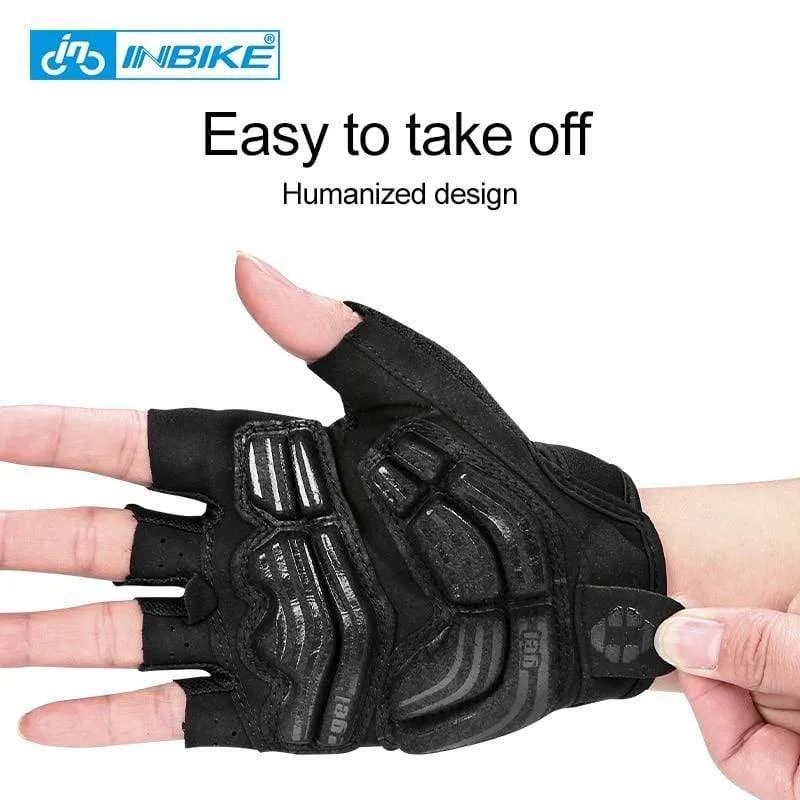 Cycling Gloves Half Finger Bike Gloves Shockproof Breathable GEL MTB Mountain Bicycle Gloves Men Sports Cycling Clothings