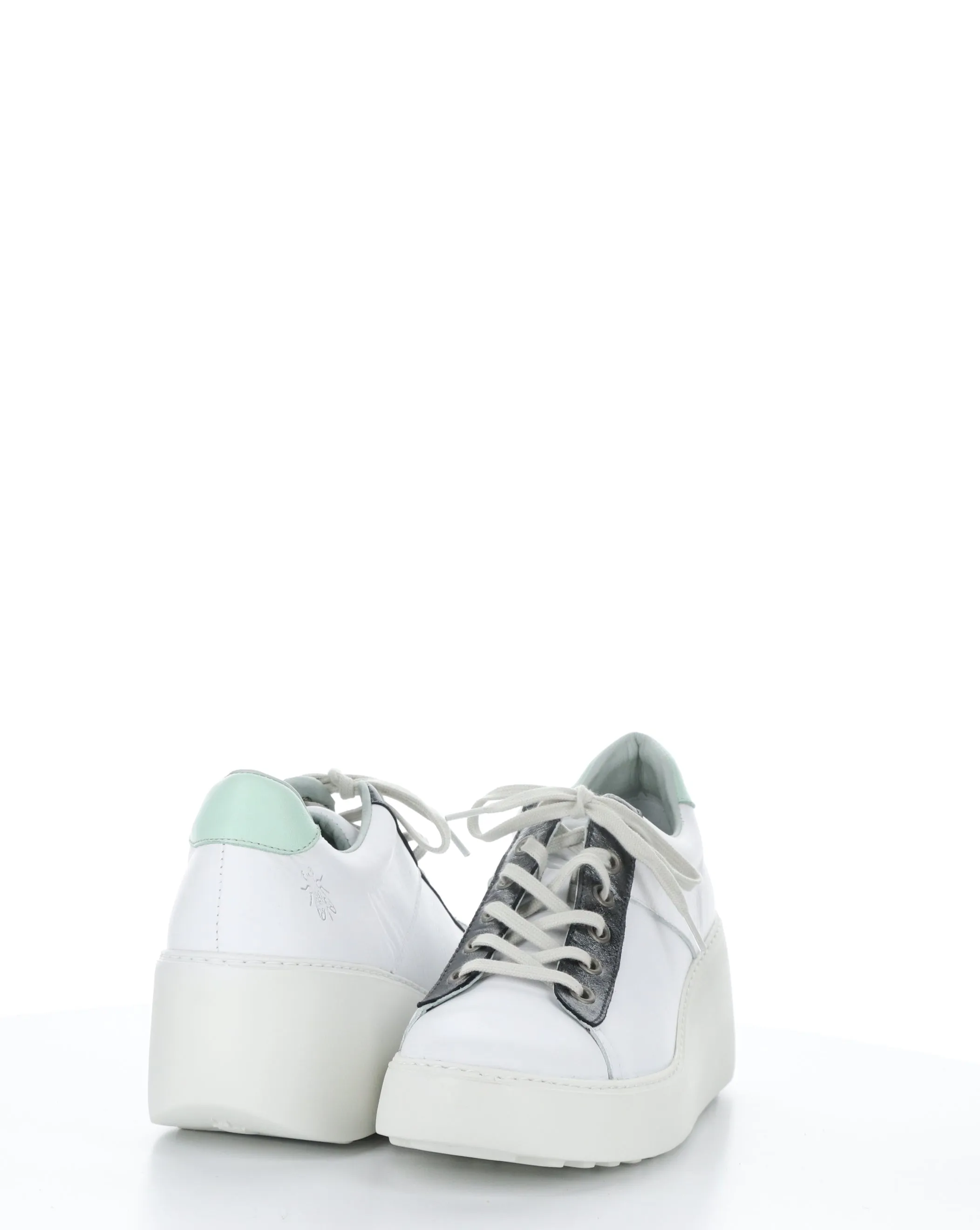 DELF580FLY 001 WHITE/GRAPH/MYNT Lace-up Shoes