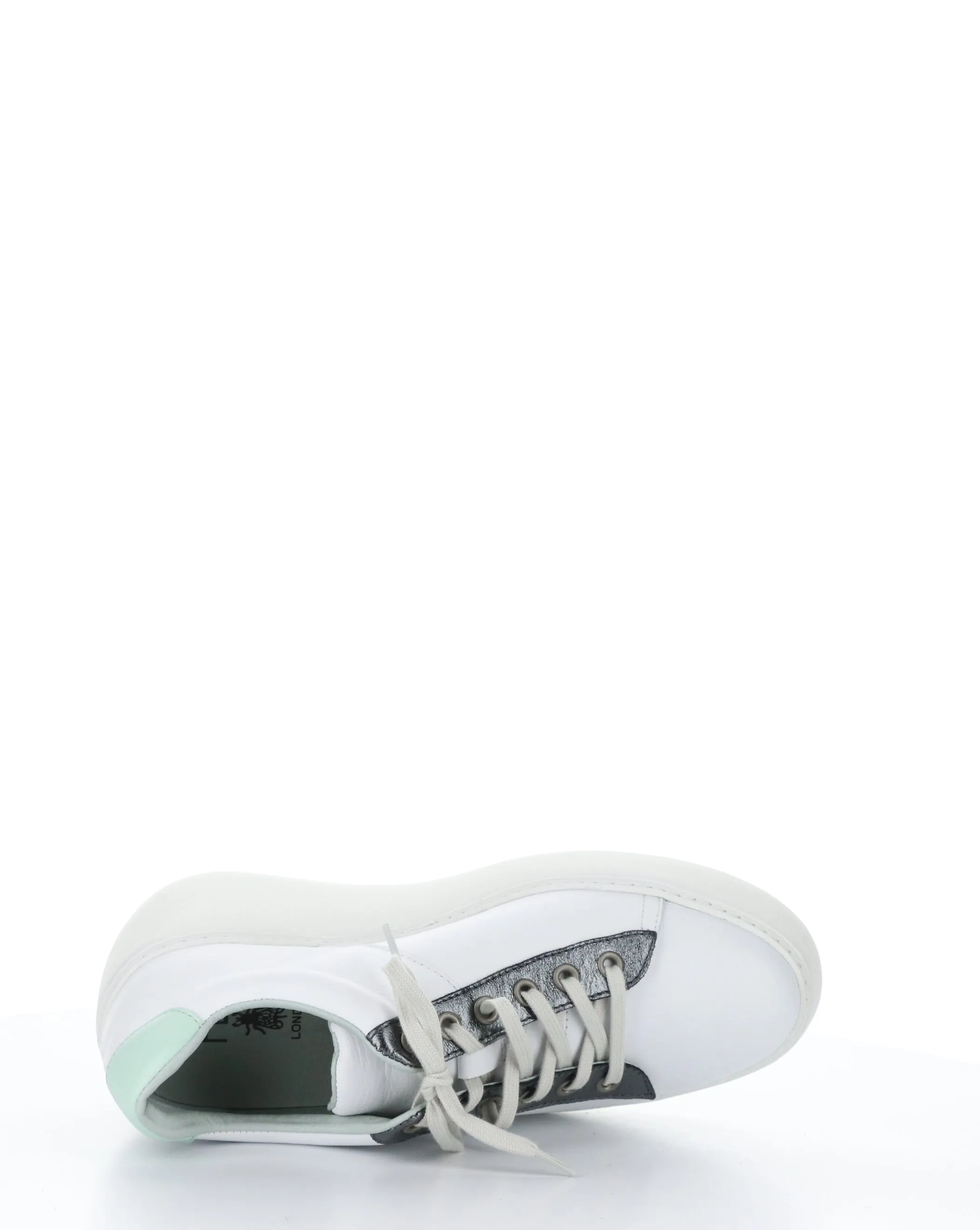 DELF580FLY 001 WHITE/GRAPH/MYNT Lace-up Shoes