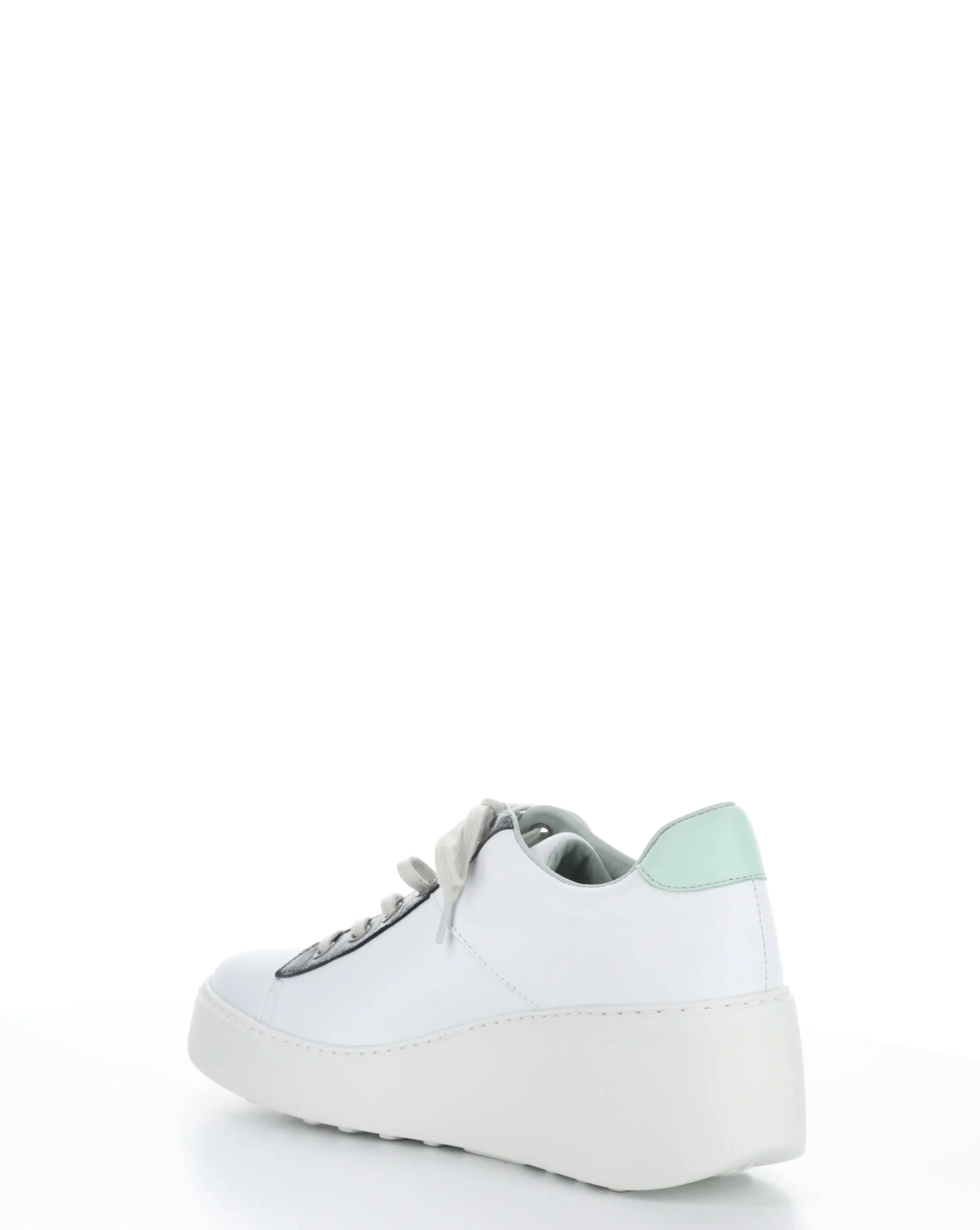 DELF580FLY 001 WHITE/GRAPH/MYNT Lace-up Shoes