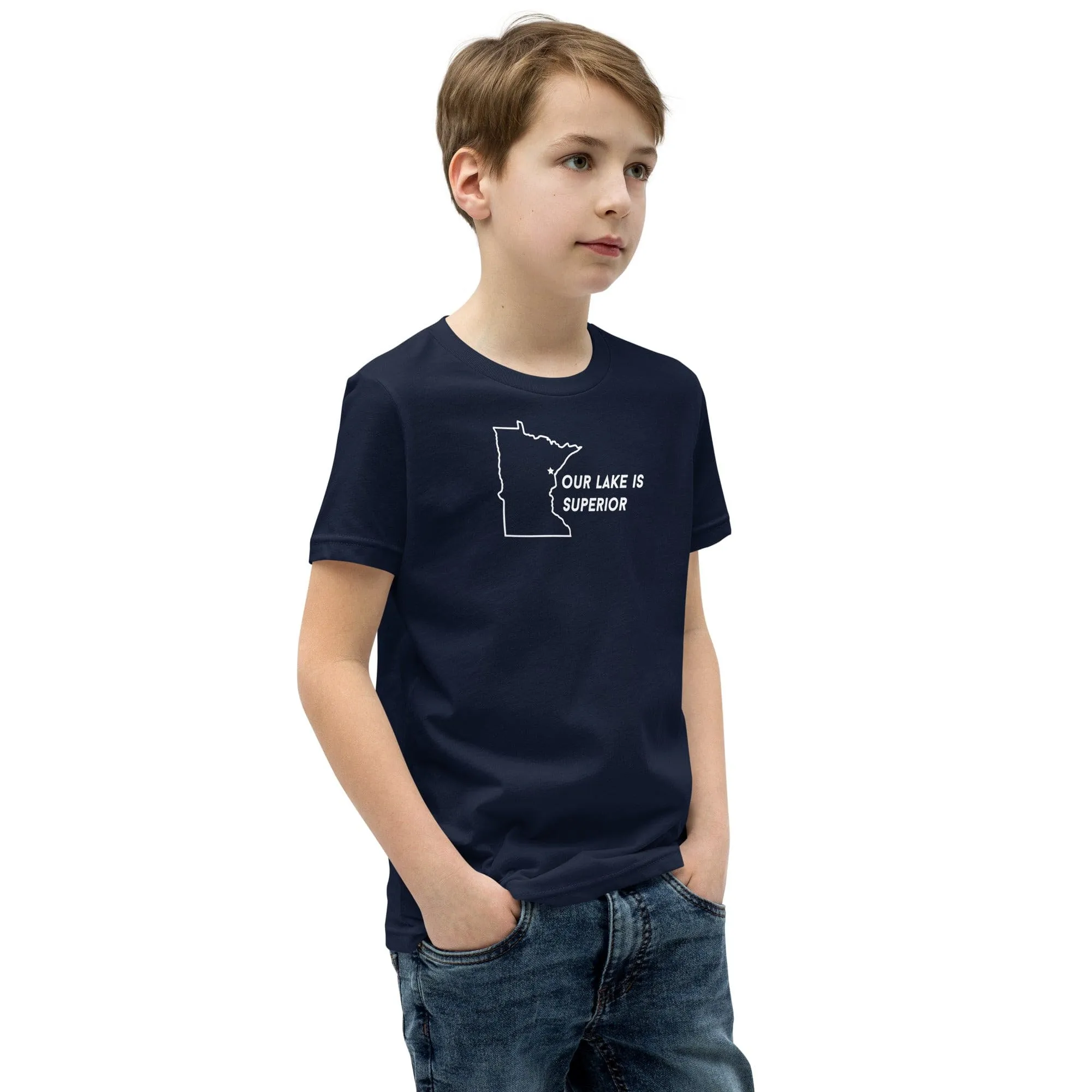 Duluth Our Lake is Superior Kids/Youth T-Shirt