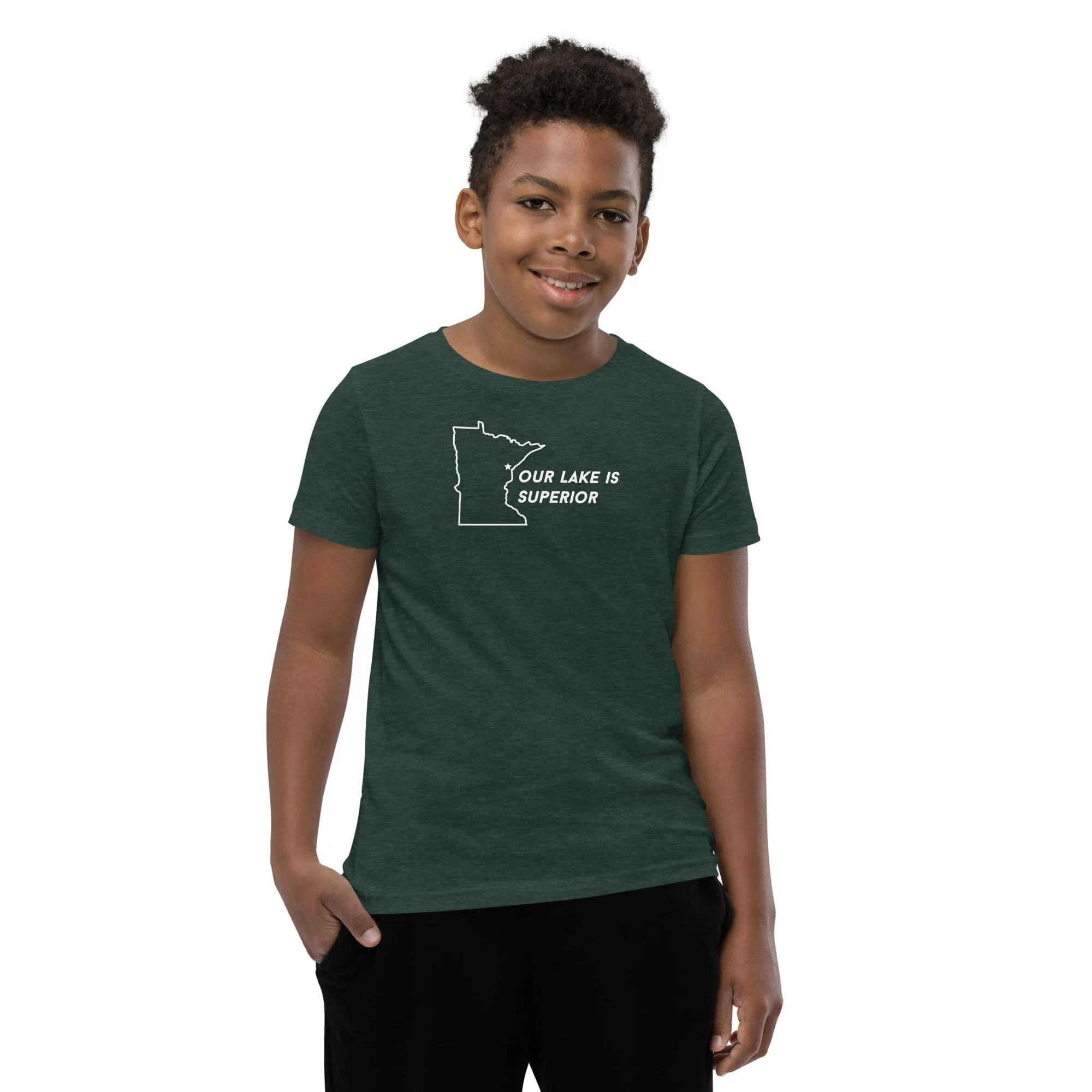 Duluth Our Lake is Superior Kids/Youth T-Shirt