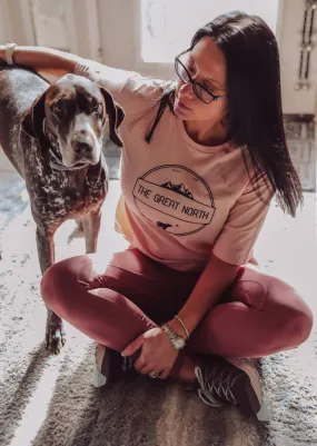 Dusty Peach Boxy Tee