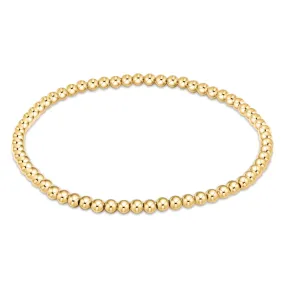 ENewton 3mm Gold Classic Bracelet